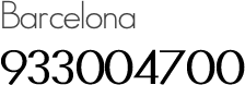 Barcelona  933004700