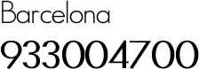 Barcelona  933004700